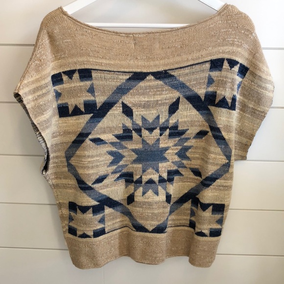 Boho chic loose fitted top by Raulph Lauren - Picture 5 of 5